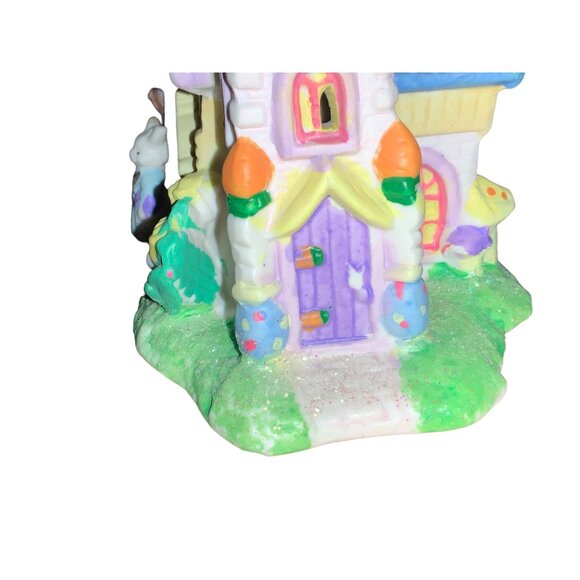 Happy Hollow 2004 Easter Village Ceramic House - Picture 6 of 13